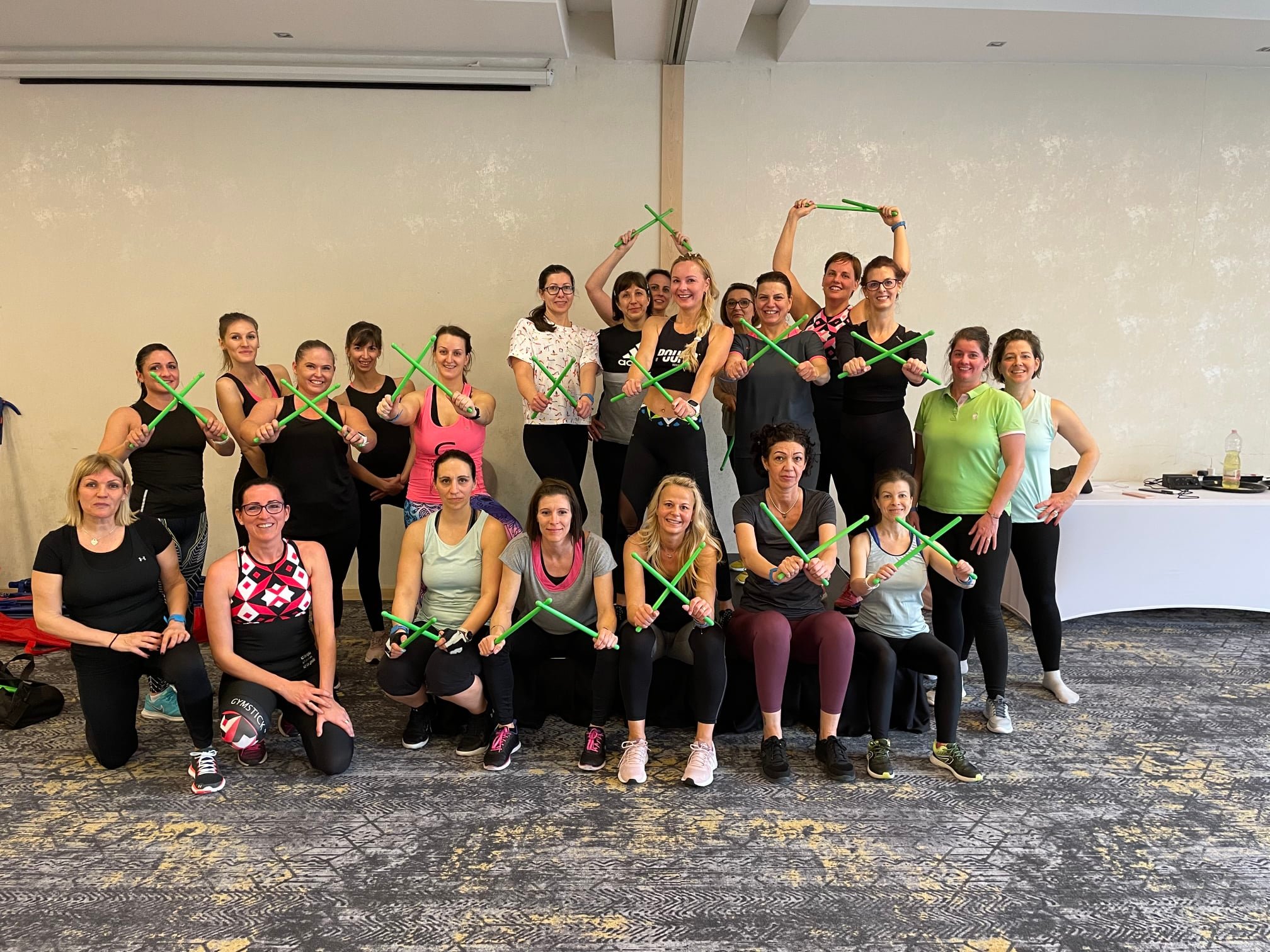 Beautyfitness tábor pound edzés