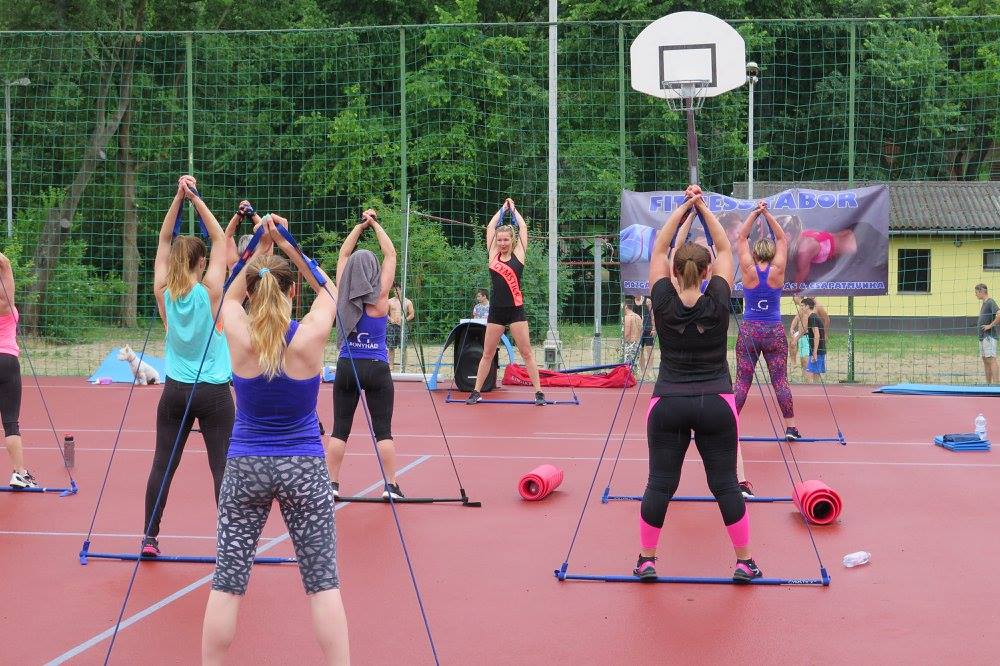Beautyfitness Tábor szabadtéri gymstick edzés